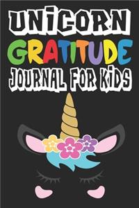 Unicorn Gratitude Journal For Kids
