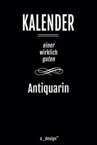 Kalender für Antiquare / Antiquar / Antiquarin