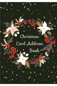 Christmas Card Address Book