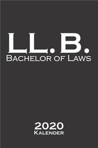 Bachelor of Laws Kalender 2020
