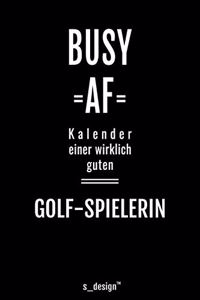 Kalender 2020 für Golf-Spieler / Golf-Spielerin