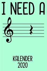 Kalender 2020 I need a
