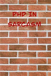 pHD IN SARCASM