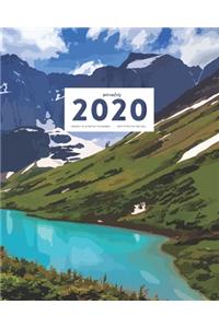 2020 Weekly & Monthly View Planner
