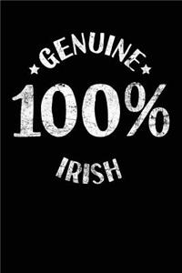 Genuine 100% Irish