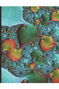 Math Notebook Cornell Notes & 4x4 Graph Paper 8.5