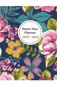 Seven Year Planner 2019 - 2025