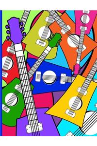 Ukulele Music Tab Notebook