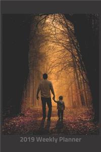 Plan on It 2019 Weekly Calendar Planner - Father and Son One on One Time