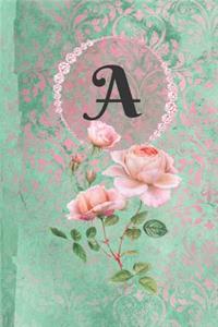 Personalized Monogrammed Letter a Journal