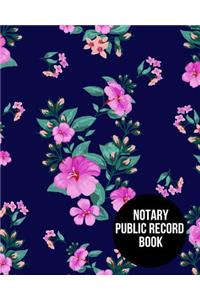 Notary Public Record Book