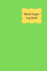 Blood Sugar Log Book