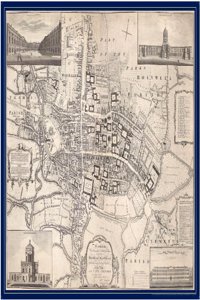 Map of Oxford, 1789