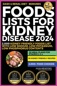 Foods Lists For Kidney Disease 2024