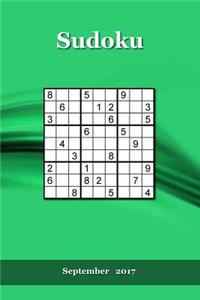 Sudoku Junior: September 2017