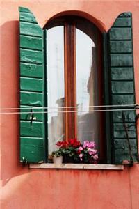 Window Shutters Wide Open in Venice, Italy Journal