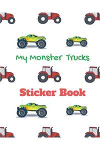 My Monster Trucks Sticker Book