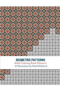 Geometric Patterns - Adult Coloring Book Vol. 6