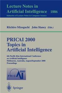 Pricai 2000 Topics in Artificial Intelligence