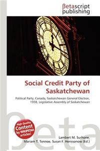 Social Credit Party of Saskatchewan