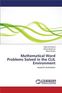 Mathematical Word Problems Solved in the CLIL Environment