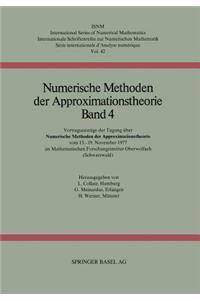 Numerische Methoden Der Approximationstheorie