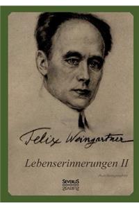 Lebenserinnerungen II. Autobiographie