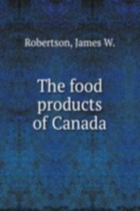 food products of Canada