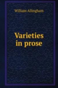Varieties in prose