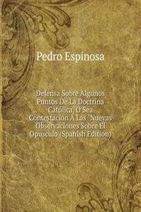 Defensa Sobre Algunos Puntos De La Doctrina Catolica, O Sea Contestacion A Las 