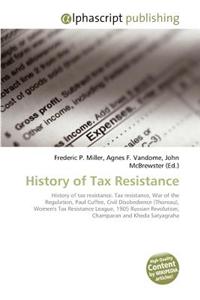 History of Tax Resistance
