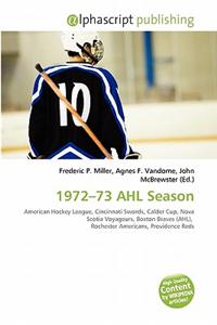 1972-73 Ahl Season