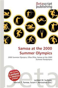 Samoa at the 2000 Summer Olympics