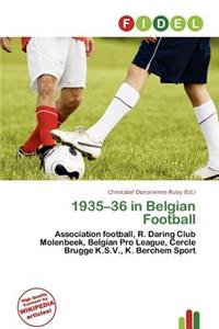 1935-36 in Belgian Football