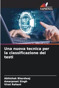 nuova tecnica per la classificazione dei testi