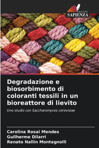 Degradazione e biosorbimento di coloranti tessili in un bioreattore di lievito