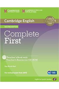 Complete First for Spanish Speakers Teacher's Book with Teacher's Resources Audio CD/CD-ROM