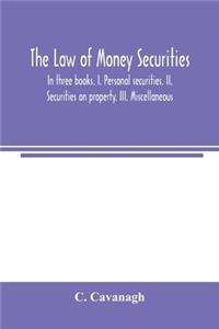 law of money securities