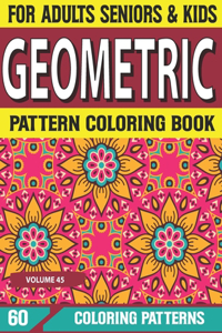 Geometric Pattern Coloring Book