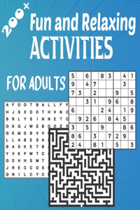 200+ Fun and Relaxing Activities for Adults