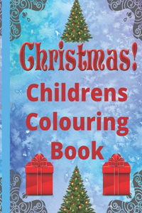 Christmas children's colouring book