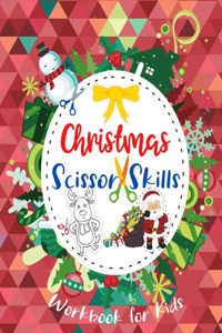 Christmas Scissor Skills Workbook for Kids