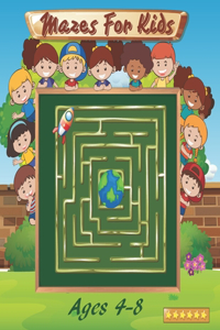 Mazes For Kids Ages 4-8