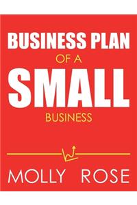 Business Plan Of A Small Business