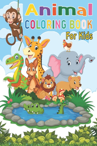 Animal Coloring Book For Kids