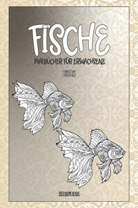 Malbücher für Erwachsene - Selbstliebe - Tiere - Fische