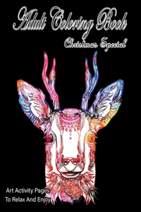 Adult Coloring Book Christmas Special