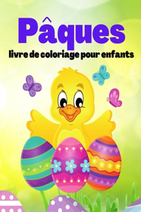 Pâques Livre de Coloriage Pour Enfants