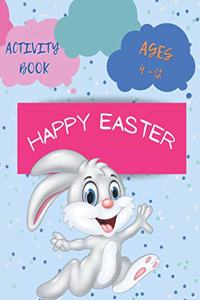 Happy Easter Activity book Ages 4 - 12