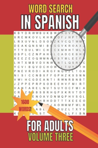 Word Search in Spanish for Adults